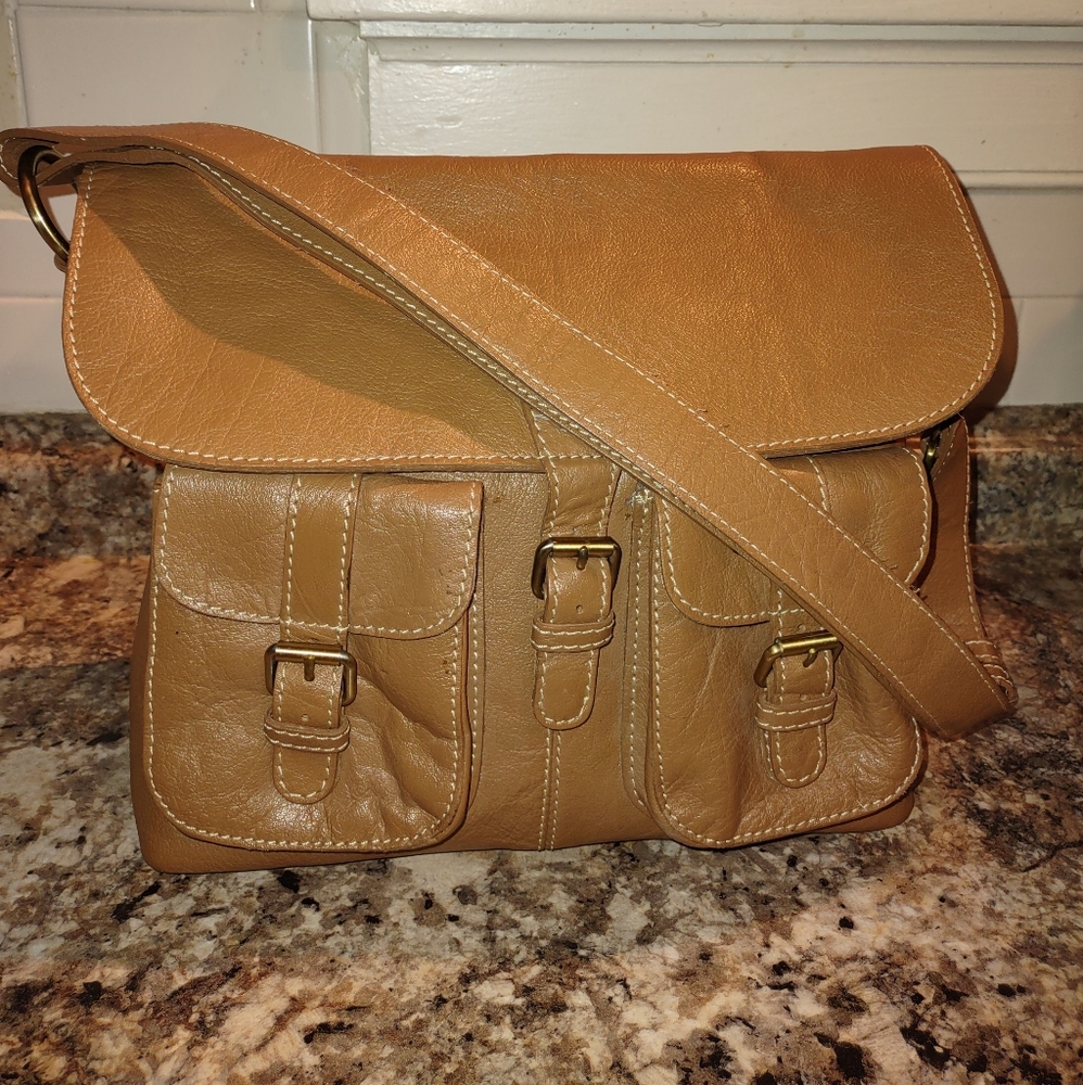 Boden Leather Satchel